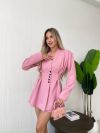 Костюм рожевий №99028 - фото 2