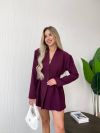 Костюм бордовий №99029 - фото 4
