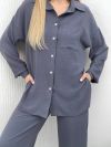 Костюм сірий №99034 - фото 2