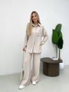 Костюм бежевий №99038 - фото 2