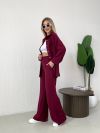 Костюм бордовий №99049 - фото 3