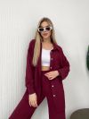 Костюм бордовий №99049 - фото 5