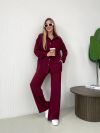 Костюм бордовий №99049 - фото 7