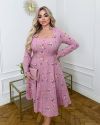 Сукня рожева №99070 - фото 3
