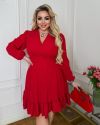 Сукня червона №99073 - фото 1