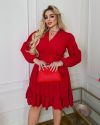 Сукня червона №99073 - фото 3