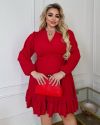 Сукня червона №99073 - фото 6