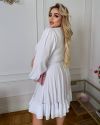 Сукня біла №99074 - фото 5