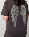 Футболка крила шоколад №99094 - фото 2