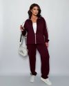 Костюм бургунді №99196 - фото 2