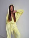 Велюровий Костюм трійка лимон №99255 - фото 3