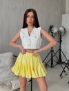 Спідниця-шорти лимон №99270 - фото 1