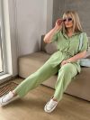 Весняно-літній костюм фісташка №99288 - фото 1