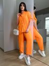 Весняно-літній костюм помаранчевий №99290 - фото 4