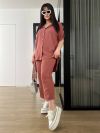 Весняно-літній костюм мокко №99292 - фото 5