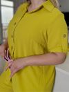 Весняно-літній костюм жовтий №99294 - фото 3