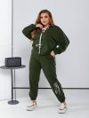 Прогулянковий костюм хакі №99371 - фото 1