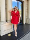 Сукня червона №99397 - фото 2