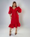 Сукня червона №99404 - фото 2