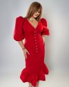 Сукня червона №99404 - фото 8