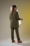Костюм -трійка хакі №99442 - фото 6