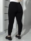 Спортивні штани чорні №99454 - фото 3