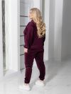 Спорт костюм марсал №99468 - фото 5