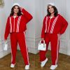 Спорт костюм червоний №99482 - фото 2