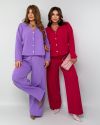 Костюм двійка малина №99490 - фото 3