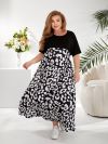 Сукня чорна-біла №99507 - фото 4