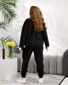 Прогулянковий костюм чорний №99512 - фото 2