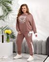 Прогулянковий костюм мокко №99515 - фото 1
