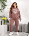 Прогулянковий костюм мокко №99515 - фото 2