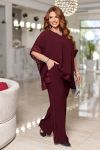 Костюм бордо №99560 - фото 1