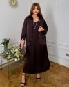 Сукня сорочка шоколад №99632 - фото 1