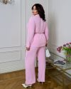 Костюм сорочка штани рожевий №99635 - фото 5
