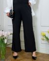 Брюки чорні весна-літо №99654 - фото 2