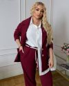 Костюм 2-ка бургунді №99683 - фото 6