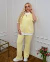 Прогулочний костюм жовтий №99692 - фото 1