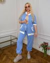 Прогулочний костюм блакитний №99693 - фото 1