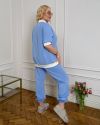 Прогулочний костюм блакитний №99693 - фото 4