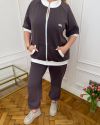 Прогулочний костюм графіт №99695 - фото 6