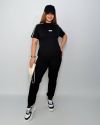 Костюм спортивний чорний №99764 - фото 3
