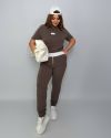 Костюм спортивний коричневий №99768 - фото 7