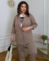 Костюм трійка мокко №99792 - фото 5