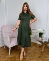 Сукня хакі №99830 - фото 1