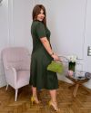 Сукня хакі №99830 - фото 5