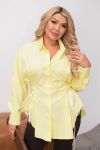 Стильна сорочка лимон №99869 - фото 1