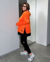 Прогулянковий костюм оранж/чорний №99893 - фото 4