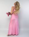 Спокуслова сукня з атласу кольору барбі №99930 - фото 4